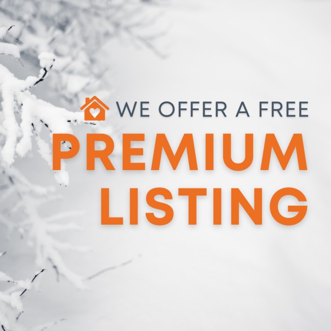 We offer a free premium listing for those who sign up with us before 29th February 2024.