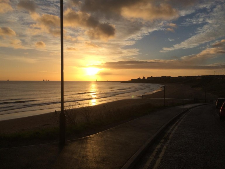 Longsands at Sunset