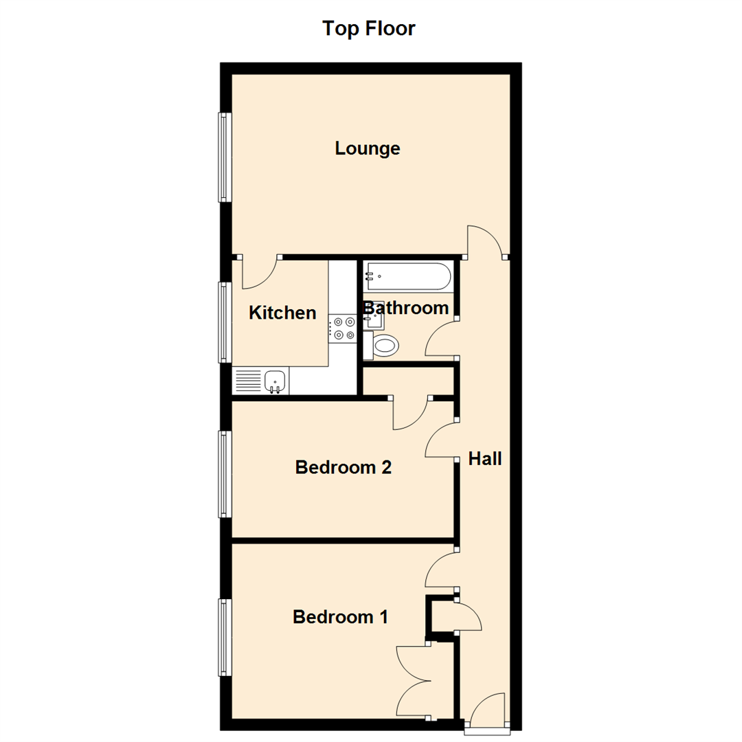Jan Forster Estates 2 bedroom property for sale in Haydon Close