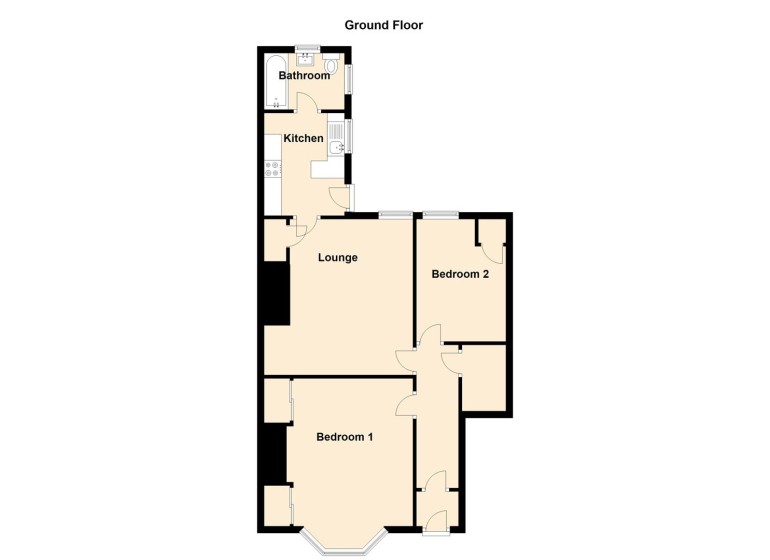 Jan Forster Estates 2 bedroom property for sale in Biddlestone Road
