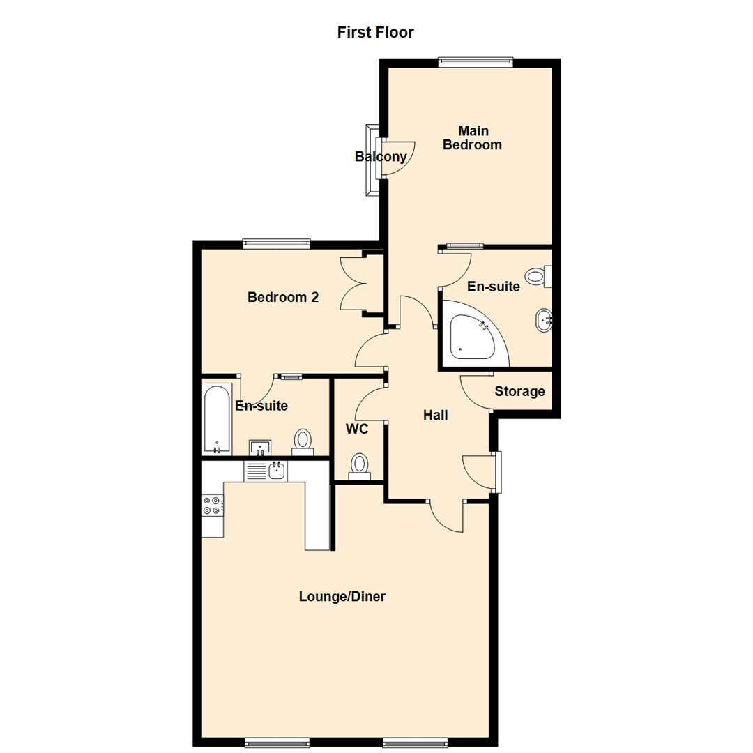 Property floor plan